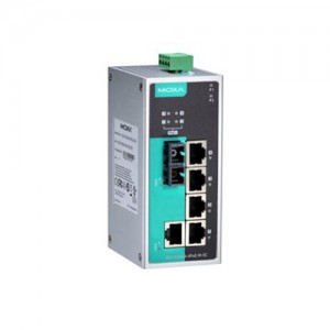 سوئیچ غیر مدیریتی صنعتی موگزا MOXA EDS-P206A-4PoE-M-SC Unmanaged Ethernet Switch