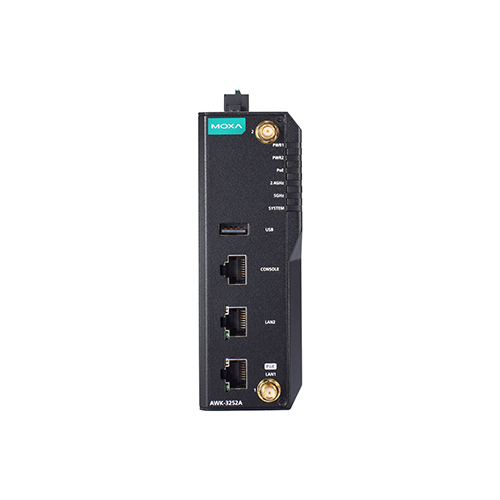 اکسس پوینت/بریج/کلاینت بی سیم صنعتی موگزا MOXA AWK-3252A-US Wireless AP/Bridge/Client