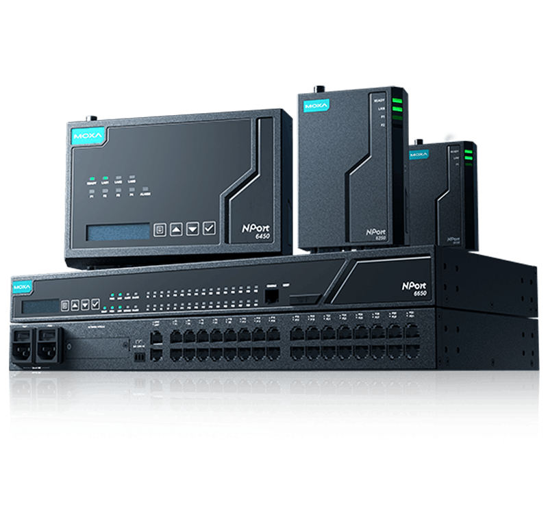 NPort 6100-G2/6200-G2/6400-G2/6600-G2 Series Secure Terminal Servers