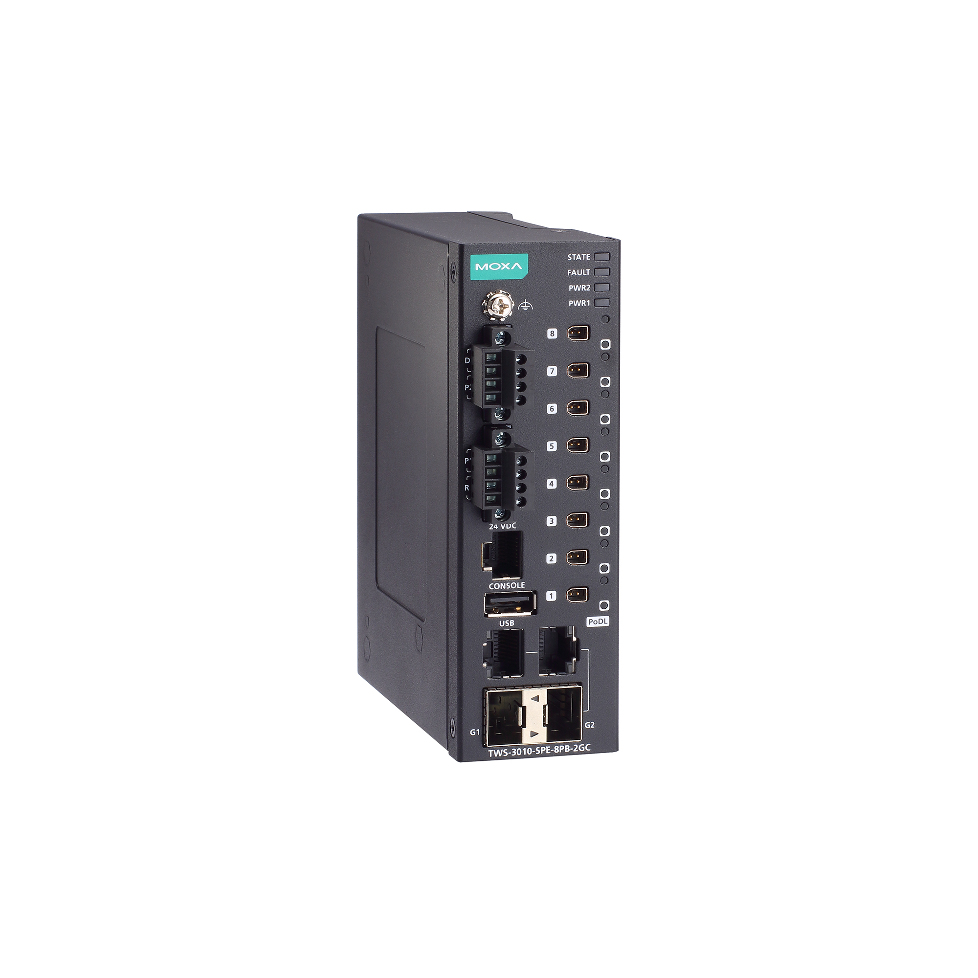 Moxa TWS-3010-SPE Series Single Pair Ethernet Switch